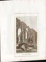 Item #73-1981 Vue de l'aqueduc de Maintenon. Unknown 19th Century French Engraver