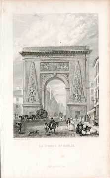 La Porte St. Denis | Rouargue freres, Engraving