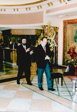 Cinquini, Alain - Luciano Pavarotti Et Prince Albert