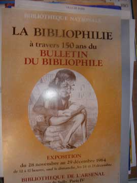 Item #73-2546 La Bibliophilie à travers 1100 ans du Bulletin Du Bibliophile. Bibliotheque Nationale