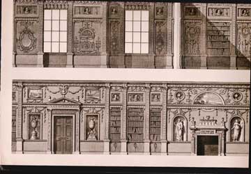 Adam, Robert - Elevation of the Library at Syon House