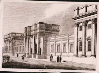 Item #73-2595 New University Printing Office, Oxford. 19th Century British Engraver