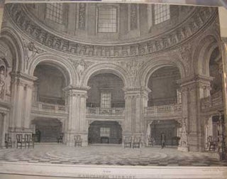 Item #73-2628 Library of the Pantheon; in Paris. 19th Century British Artist
