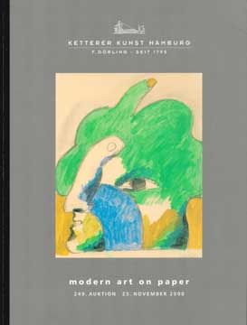 Item #73-3079 Modern Art on Paper. Ketterer Kunst