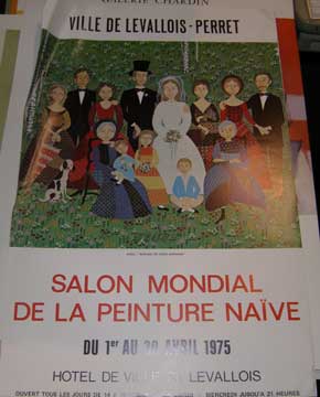Item #73-3145 Salon Mondial de la Peinture Naïve. Hotel de Ville de Levallois