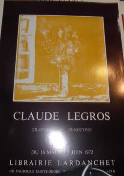 Item #73-3200 Claude Legros: Gravures & Monotypes. Claude Legros