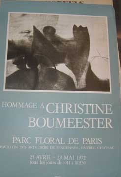 Item #73-3222 Homage a Christine Boumeester. Christine Boumeester