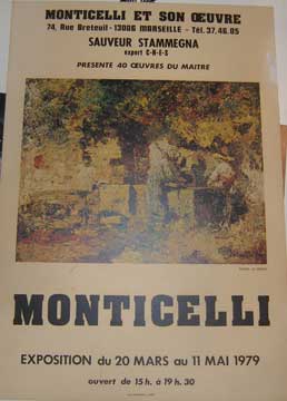 Item #73-3228 Monticelli. Monticelli et son oeuvre