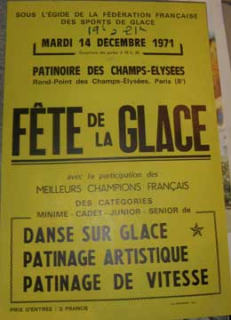 Item #73-3235 Fête de Glace. Fédération Françaie des Sports de Glace