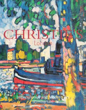 Item #73-3312 Impressionist and Modern Art. June 2001. Lot #s 1 - 47. Christie's