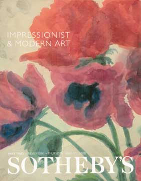 Item #73-3314 Impressionist & Modern Art. May 2000. Lot #s 70 - 243. Sotheby's