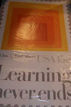 Item #73-3794 Learning never ends. Josef Albers