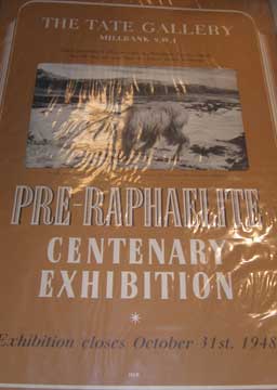 Item #73-3810 Pre-Raphaelite Centenary Exhibition. The Tate Gallery