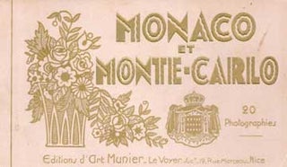 Item #73-3852 Monaco et Monte-Carlo. Editions d'Art Munier