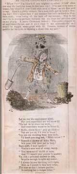 Item #73-3957 A Christmas Casualty. 19th Century British Publisher