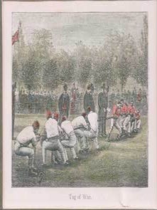 Item #73-3967 Tug of War. 19th Century British Publisher