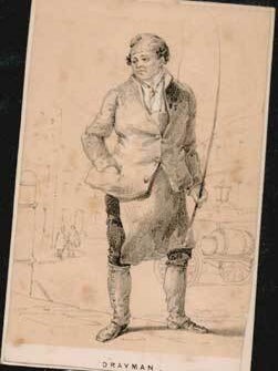 Item #73-3974 Drayman. 19th Century British Publisher
