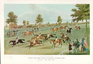 Item #73-3993 Race for the Great St. Leger Stakes, 1836. Currier, Ives