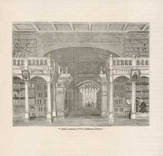 Item #73-4027 1602 - Interior of the Bodlean Library. 19th Century British Publisher
