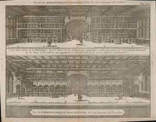 Item #73-4037 Vue de la Bibliotheque Bodleïenne. 19th Century French Publisher