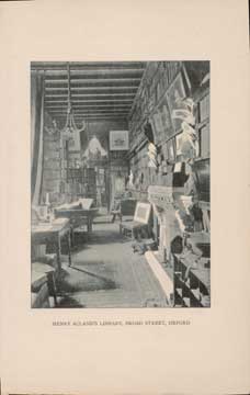 Item #73-4040 Henry Acland's Library, Broad Street, Oxford. 19th Century British Publisher