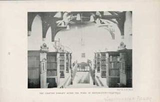 Item #73-4051 The Chapter Library After the Work of Restoration 1932-33. 20th Century British...