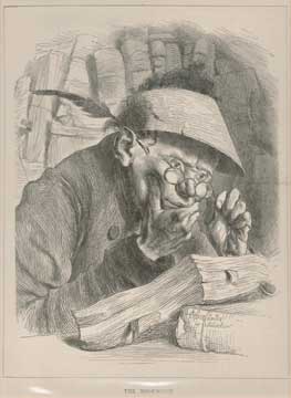 Item #73-4069 The Bookworm. 19th Century British Publisher
