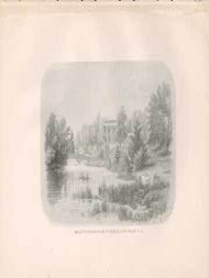Item #73-4207 Bryant's Summer Home at Roslyn, Long Island, N.Y. 19th Century American Publisher