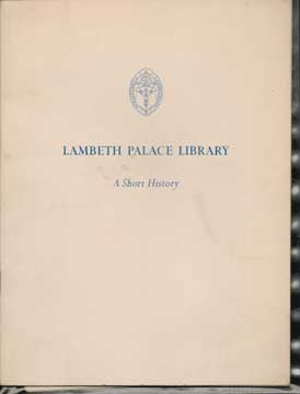 19th Century British Publisher - Lambeth Palace Library