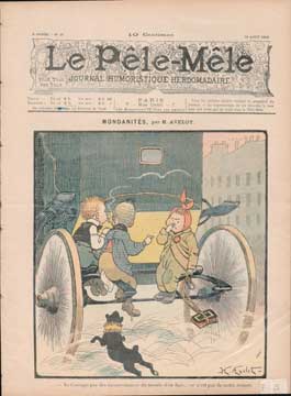 Item #73-4288 Le Pêle-Mêle, 31 Aout 1902. Le Pêle-Mêle