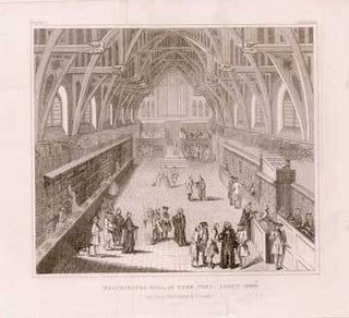 Item #73-4445 Westminster Hall, in Term Time; About 1770. Edwd. Chance Thos. Hurst, Co