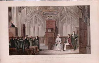 Item #73-4454 Exercise at Oxford for the Degree of Bachelor of Divinity, April, 1842. R. W. Buss