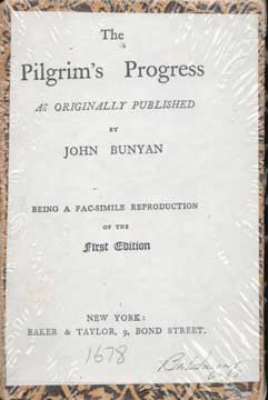 Item #73-4567 The Pilgrim's Progress. John Bunyan