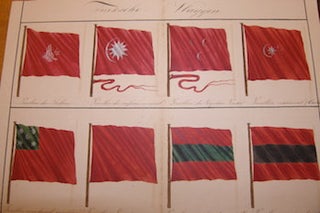 Item #73-4622 Turkische Flaggen. Bernard, Goussier, Denis Diderot, art., illust
