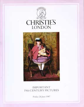 Item #73-4718 Importat 19th Century Pictures. Jun 1987. Lot #s 1-123. Christie's London