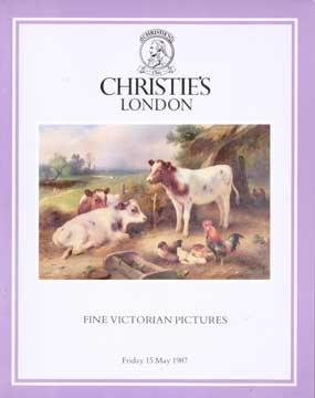 Item #73-4720 Fine Victorian Pictures. May 1987. Lot #s 1-183. Christie's London