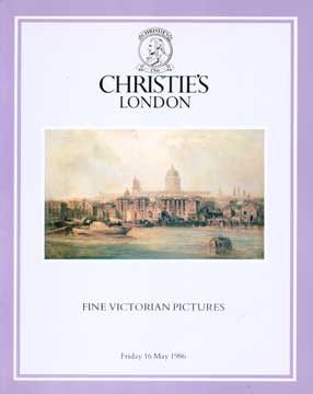 Item #73-4732 Fine Victorian Pictures. May 1986. Lot #s 1-171. Christie's London