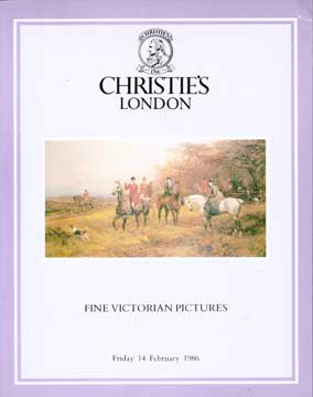 Item #73-4734 Fine Victorian Pictures. Feb 1986. Lot #s 1-202. Christie's London