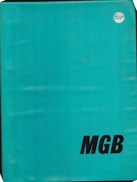 Item #73-4808 MGB Workshop Manual. British Leyland Limited