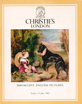 Item #73-4833 Important English Pictures - Jul 1985 - Lot 1 - 98. Christie's