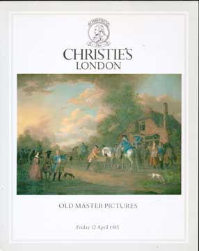 Item #73-4841 Old Master Pictures - Apr 1985 - Lot 1-187. Christie's