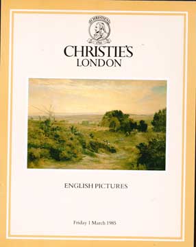 Item #73-4843 English Pictures - Mar 1985 - Lot 1-172. Christie's