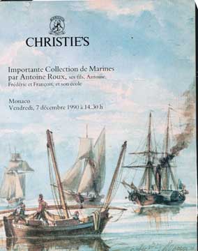 Item #73-4880 Importante Collection de Marines par Antoine Roux - Dec 1990 - Lot 1-68. Christie's