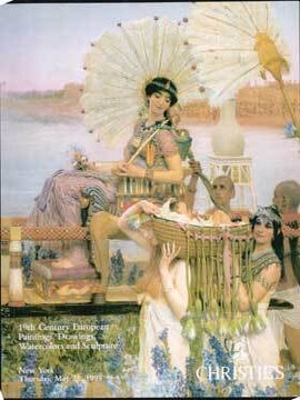 Item #73-4885 19th Century European Paintings, Drawings, Watercolors and Sculptures - May 1995 -...