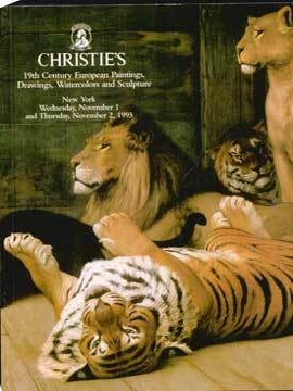 Item #73-4894 19th Century European Paintings, Drawings, Watercolors and Paintings - Nov 1995 -...