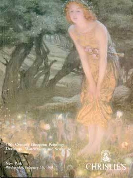 Item #73-4897 19th Century European Paintings - Feb 1995 - Lot 1-300. Sale 8102. Christie's