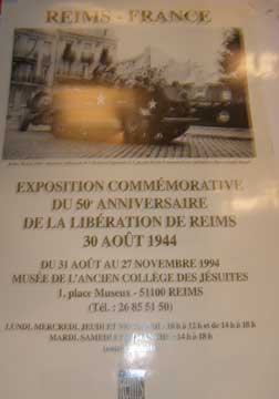 Item #73-4916 Reims - France - Exposition Commémorative du 50e Anniversaire. Centre d'Animation...