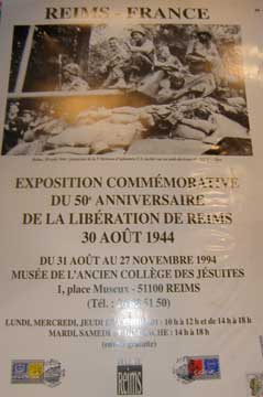 Item #73-4917 Reims - France - Exposition Commémorative du 50e Anniversaire. Centre d'Animation...
