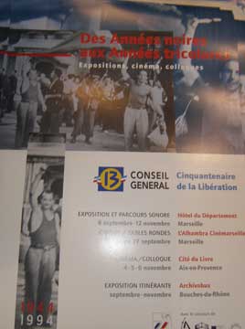 Item #73-4923 Des Annees noires aux Annees tricolores. Conseil General
