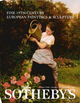 Item #73-5089 Fine 19th Century European Paintings & Sculpture - Mar 2000 - 7428 - Lot 1-196....